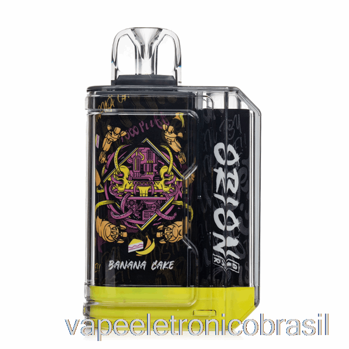 Vape Eletronico Vape Perdido Orion Bar 7500 Bolo De Banana Descartável